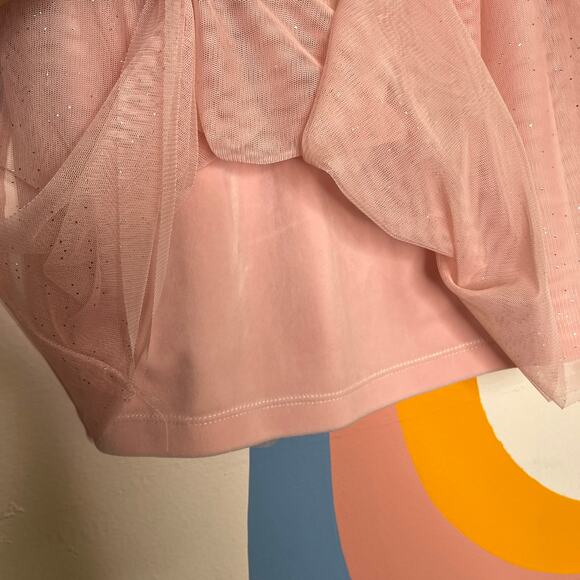 Hanna Andersson Girls Pink Dress V Neck Long Sleeve A Line 18-24 Months Princess - Picture 7 of 10